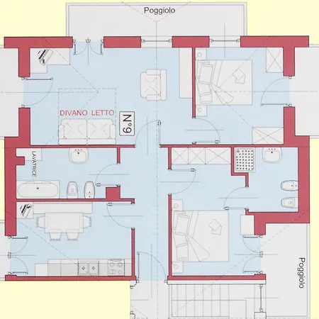 Casa Azzurra Appartement Pozza di Fassa Buitenkant foto