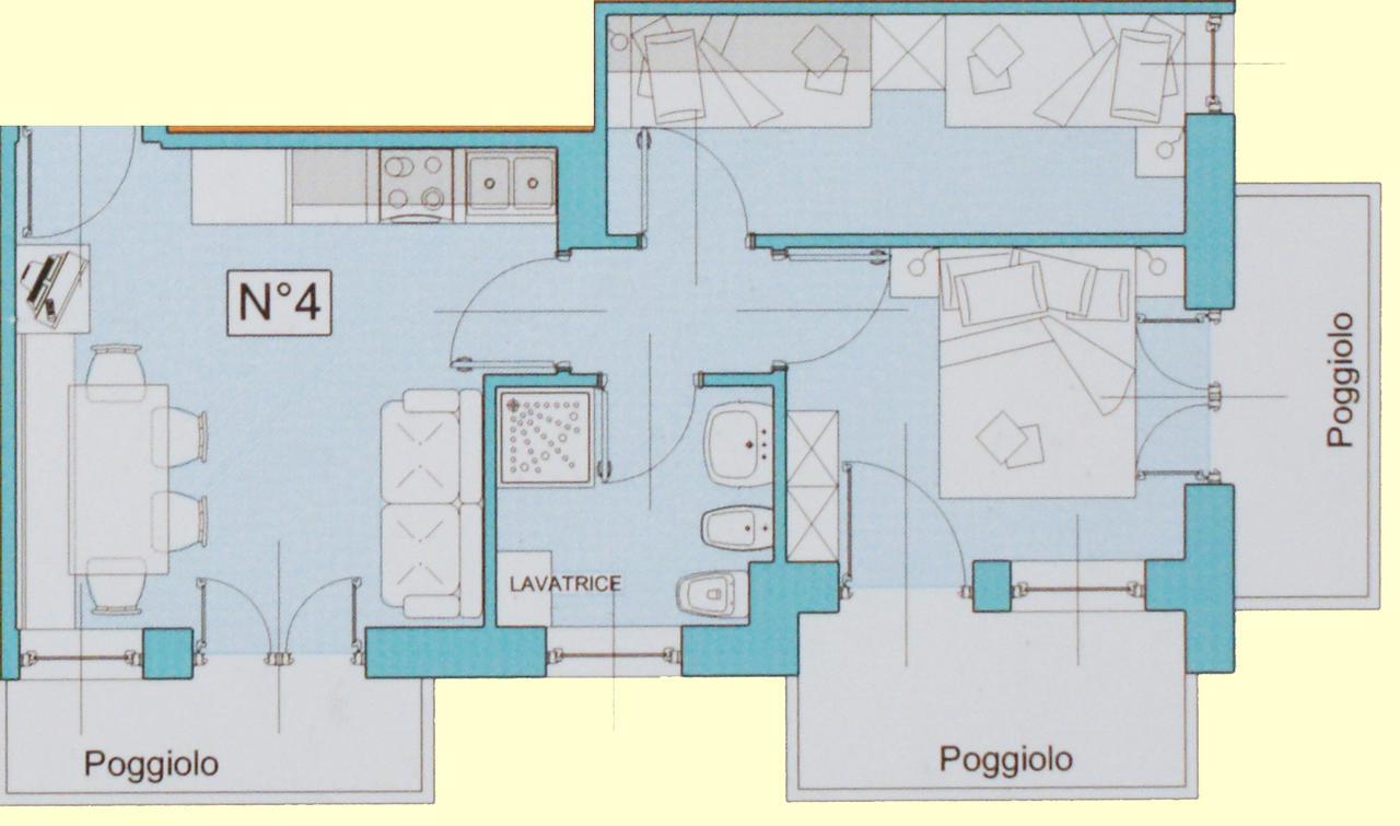 Apartment Casa Azzurra Pozza di Fassa